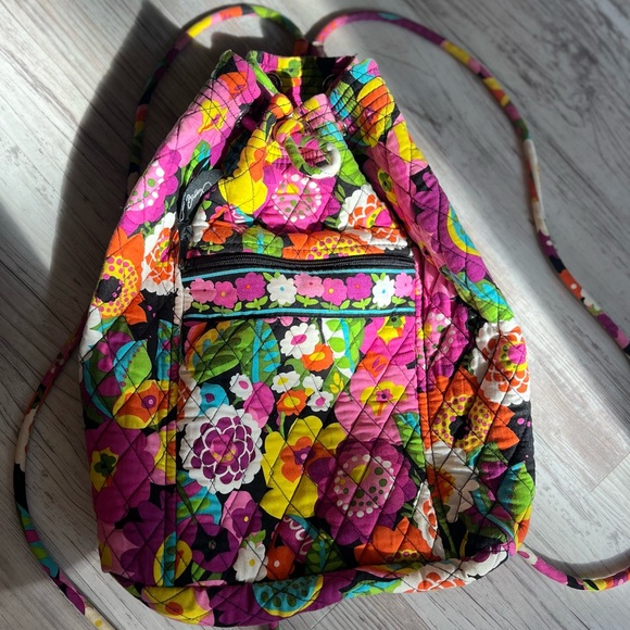 Vera Bradley Drawstring Bag - Picture 1 of 12